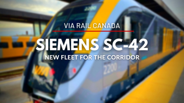 A First Look at VIA Rail Canada’s New Fleet - Siemens SC-42