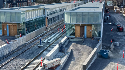 Snapshot of Grands-Moulins Station - April 21, 2023